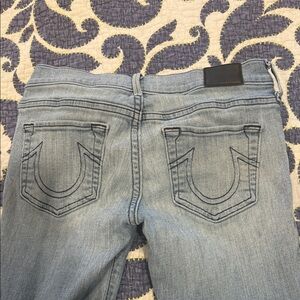 True religion, skinny jeans!